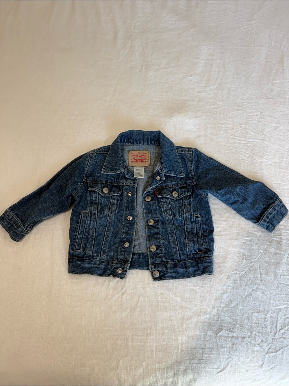 Levi's Toddler Denim Trucker Jacket Blue Baby 2T